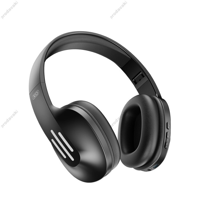Бездротові Bluetooth навушники XO BE39 foldable headset BT 5.0 Black